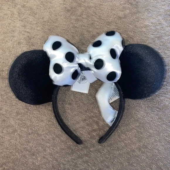 Disney Black&White polka dot ears - Picture 2 of 6